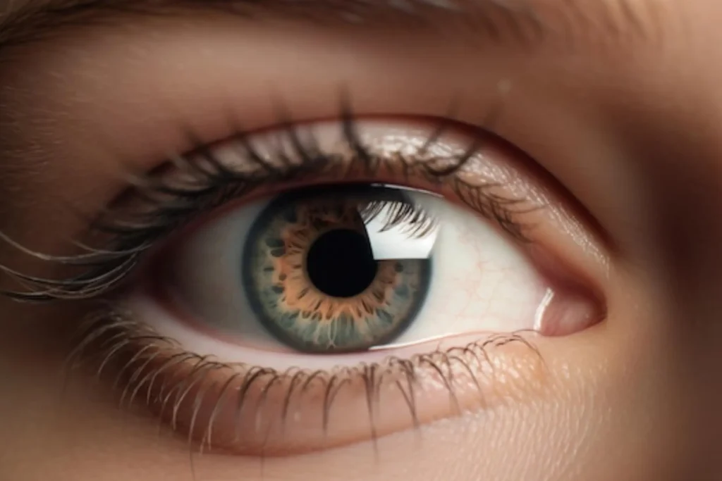 Cornea specialist in Dubai performing a detailed eye examination.