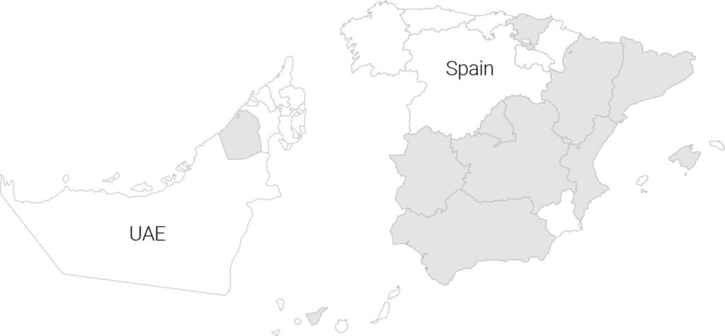 The Network of Qurionsalud Hospital Dubai in Spain ,Germany, and the UAE