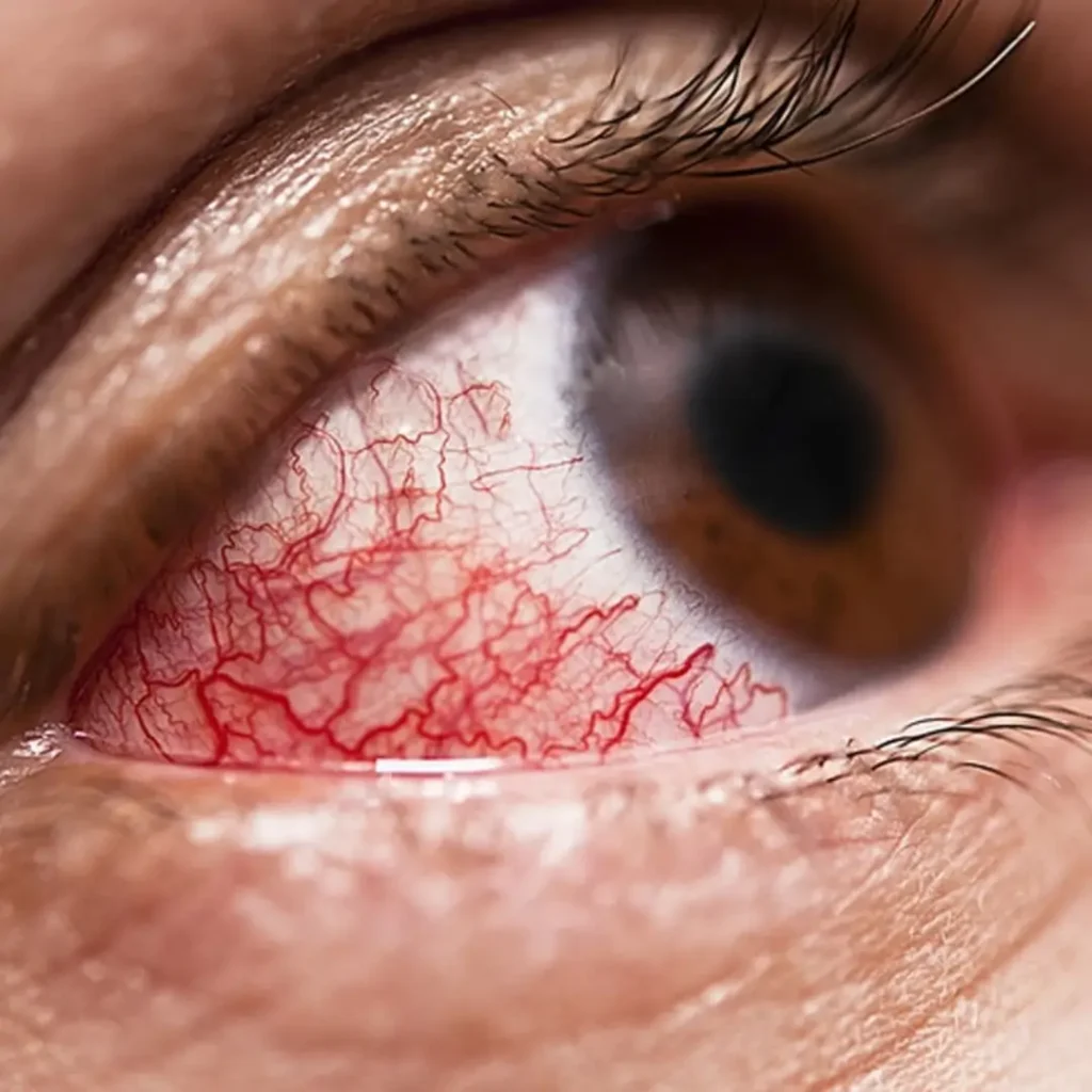 Retina specialist in Dubai performing a detailed eye examination.