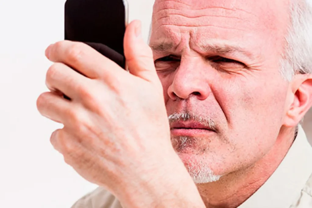 Vision intervention session in Dubai for low vision management.