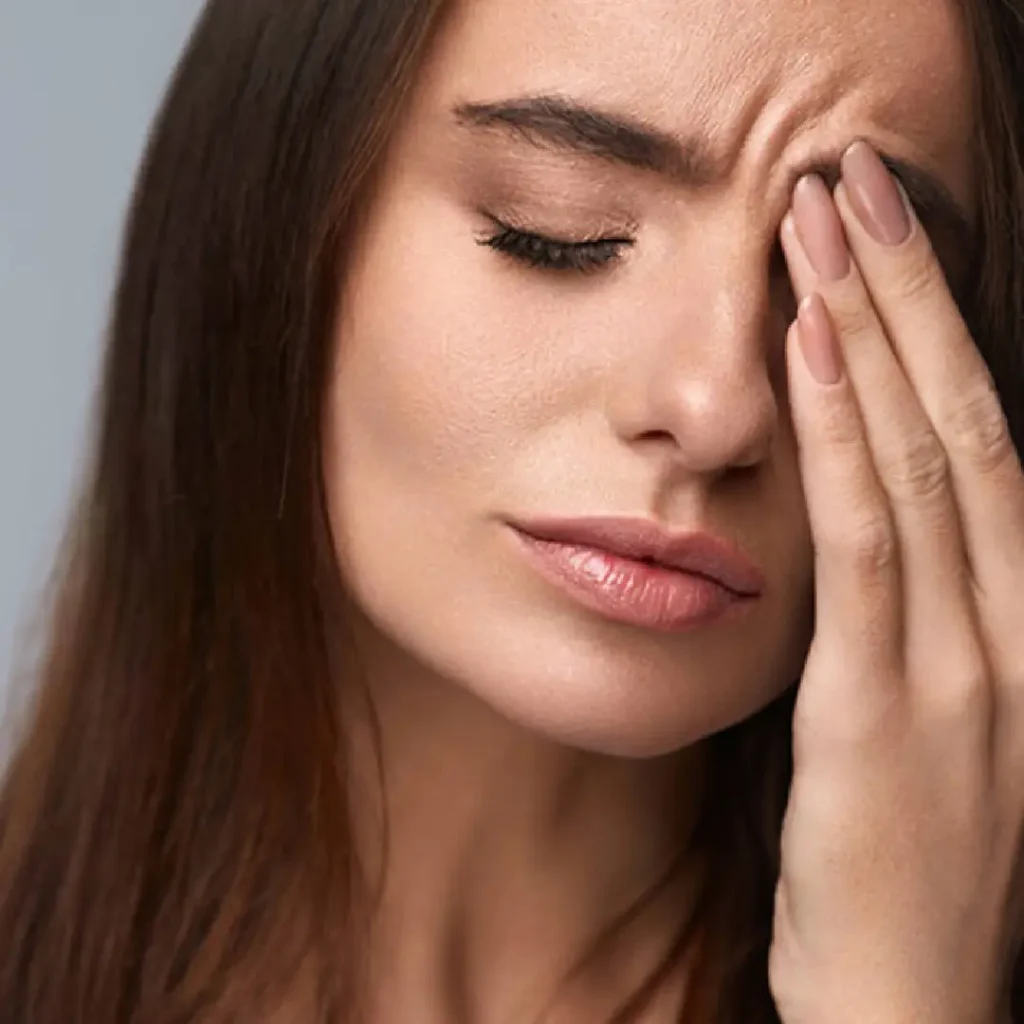 Vision therapy session at a specialized clinic in Dubai.